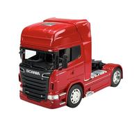 Welly Modèle de voiture compatible avec Scania V8 R730 2 axes rouge 1/32 1:32 Métal Modèle de voiture en métal dans une boîte