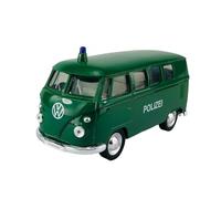 Welly Modèle de voiture compatible avec VW Volkswagen T1 Vert Transporteur Bully Bus 1950-1967 ca 1/34-1/39 Métal