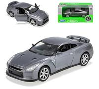 Welly Nissan Skyline GT-R R35 Coupe Silber AB 2008 ca 1/43 1/36-1/46 Modell Auto