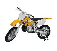 Welly Suzuki RM250 Moulée sous pression Jaune Échelle 1/18 Modèle Dirt Bike