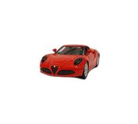 Welly Voiture miniature Alfa Romeo 4C rouge.