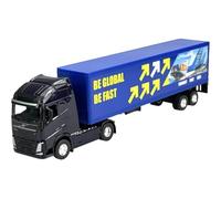 Welly Volvo FH Be Global Logistics Camion à selle Bleu 1/64 1:64 Modèle de voiture en métal