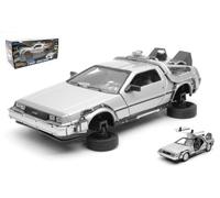 Welly WE22441FV DE LOREAN RITORNO AL FUTURO 2 FLYING WHEEL VERSION 1:24 Modellin