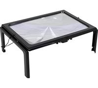 Wellys R 087592 Loupe avec éclairage Grossissement 23 x 16,5 cm, 3 - Pièces, Noir