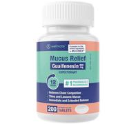 WELMATE - Soulagement du mucus - Guaifenesin 600 mg - Soutien pendant 12 heures - Soulagement temporaire de la toux, de la congestion nasale et thoracique, des infections, du rhume et des allergies