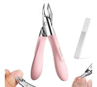 Welnax NailPro Guard, Toe Nail Clippers Designed for Ingrown and Thick Nails, Welnax Nail Pro Guard for Seniors, Non-Slip Long Handle, Precise Clipping, for All Nail Types (Pink)