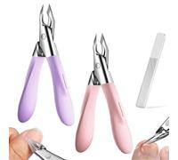 Welnax NailPro Guard, Toe Nail Clippers Designed for Ingrown and Thick Nails, Welnax Nail Pro Guard for Seniors, Non-Slip Long Handle, Precise Clipping, for All Nail Types (2PCS-D)