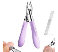Welnax NailPro Guard, Toe Nail Clippers Designed for Ingrown and Thick Nails, Welnax Nail Pro Guard for Seniors, Non-Slip Long Handle, Precise Clipping, for All Nail Types (Purple)