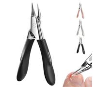 Welnax Nailpro Guard Toenail Clippers, 2025 New Welnax Clippers Ultra-Thin Sharp Stainless Steel Blades Ergonomic Non-Slip Grip for Ingrown/Thick Nails, Seniors & All Types (Black)