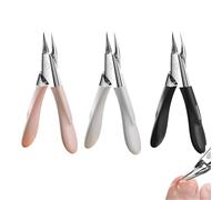 Welnax NailPro Guard, Ultra-Thin Sharp Stainless Steel Blades, for Ingrown and Thick Nails,Seamless Design, Non-Slip Handle of All Nail Types (3Pcs Mix)