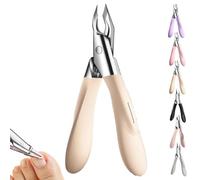 Welnax NailPro Guard, Welnax Nail Clippers, Welnaxs Nail Pro Guard, Featuring Permanently Sharp Steel and a Simple Pivoting Head, Non-Slip Handle of All Nails Types (Yellow)