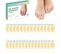 Welnove 29ct pansement hydrocolloïde - Pansement ampoule résistants à l'eau - Pansements adhésifs pour ampoules au talon, aux pieds et aux orteils - Prévention des ampoules(Toe Pack)