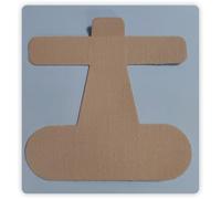 Welnove Kinesiology Tape for Bunion, 16 Pcs Ankle Tape Toe Support & Pain Relief, Breathable Latex-Free Tape, Beige (8 Small + 8 Large)