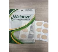 Welnove Lot de 36 coussinets en moleskine pour pieds résistants à l'eau pour un confort et une protection tout au long de la journée (multitaille)