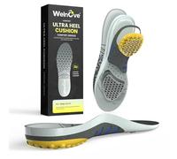 Welnove Semelles Orthopédiques pour Soulager les Douleurs au Talon et la Fasciite Plantaire avec Soutien de la Voûte Moyenne pour Hommes et Femmes, W&M: 41-44|30CM