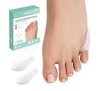 Welnove Séparateurs d'Orteils en Gel - 8 Pièces pour Protection Petits Orteils et Oignons - Soulagement Douleur Pieds Hommes Femmes (Coussinets Réguliers)