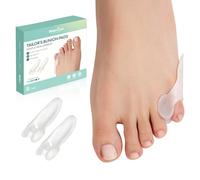 Welnove Séparateurs d'Orteils en Gel - 8 Pièces pour Protection Petits Orteils et Oignons - Soulagement Douleur Pieds Unisexe (Shield-Spacer)
