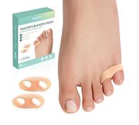 Welnove Séparateurs d'Orteils en Gel - 8 Pièces pour Protection Petits Orteils et Oignons - Soulagement Douleur Pieds Unisexe Beige (Sport Spacers)
