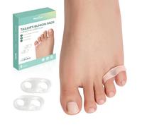Welnove Tailor Coussinets Correcteurs pour Oignons et Orteils Qui Se Chevauchent - Lot de 8 Protège-Orteils en Gel Unisexe pour Soulager les Douleurs (Entretoises de Sport)