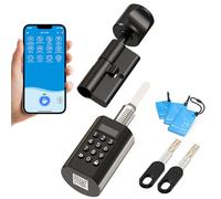 WELOCK PCB74 Serrure a Code avec Carte RFID,APP et WiFi,Serrure Connectée,Serrure électronique IP65,Cylindre Connecté 30×30,Installation Facile Smart Lock,Vérouillage de Porte Intelligente
