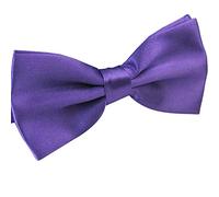 WELROG Homme Noeuds papillon pré-noués pour la noce Noeud papillon réglable - Noeud papillon de couleur unie réglable Noeud papillon pré-noué formel