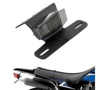 WELSAA Support Plaque Support De Plaque D'immatriculation De Moto, Feu Stop, Clignotant TW200, Éliminateur De Garde-Boue Arrière Bien Rangé pour Y&amaha TW 200 1989 - 2023 (Color : Le Noir)