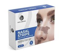 Welsberg 60 Pièces Bandelettes Nasales Unisexe Taille M, 55x16 mm, Beige
