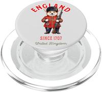 Welsh Corgi Chien Thé London Garde du Roi Angleterre Drapeau PopSockets PopGrip pour MagSafe