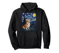 Welsh Corgi Chien Van Gogh Nuit étoilée Pembroke Sweat à Capuche