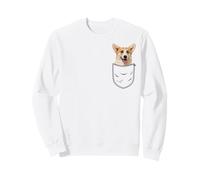 Welsh Corgi Pembroke PWC in Pocket Sweatshirt