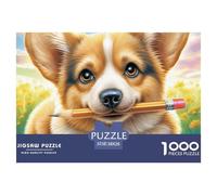 Welsh Corgi Puzzle Adulte 1000 Défis (Niveau Avancé) De Qualité Supérieure : Le Challenge Éducatif Ultime - Cadeaux pour Adultes Et +14 Ans 38x26cm/1000pcs