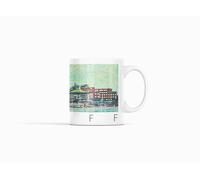Welsh High Street Cardiff - Mug Paysage