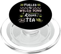 Welsh Pony Mom Tea Lover - Chevalière équestre PopSockets PopGrip pour MagSafe
