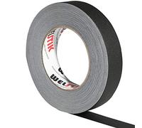 WELSTIK Ruban adhésif Gaffer 2,5 cm x 55,4 m - Noir - Très résistant - Pour câbles, photographie, scène de théâtre, décoration intérieure, sans résidus, non réfléchissant, facile à déchirer