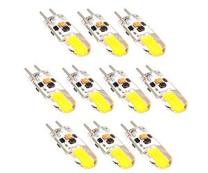WELSUN 3W COB LED GY6.35 Ampoules LED, Base à 2 Broches 3W, Variable CA/CC 12V, G6.35 / GY6.35 Base Lampe de Rechange JCD LED à halogène Incandescent 20W (Couleur : Blanc Froid)
