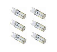 WELSUN Basse Tension Ampoule LED G9 12V, 3W (Equivalent Halogène 25W), 220LM, 10-20V Volts AC/DC, Non-Gradable, Ampoules G9 (Pack de 6) (Couleur : Blanc Froid)