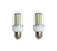 WELSUN Basse Tension E27 LED maïs Ampoule Lampe 12V 24v 36v 48v 10W maïs Ampoule 5730SMD 69LED AC/DC 10-60v for RV Camper Marine, Solaire Lumière et Hors réseau 2pcs / lot (Couleur : Blanc Froid)