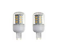 WELSUN G9 LED Corn Ampoules 12v 24v 36v 48v, Basse Tension à Courant continu 12V-80V 4W, 30W Traditionnel Lumineux équivalent, 260-300lumen 360 degrés for Camping Camper Marine, 2-Pack