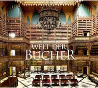 Welt der Bücher Kalender 2027 | Bildgewaltiger Bibliotheken-Kalender im großen Querformat (54x48 cm) | Eindrucksvolle Architektur von Büchereien