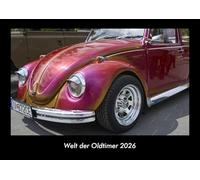 Welt der Oldtimer 2026 Fotokalender DIN A3: Monatskalender mit Bild-Motiven von Autos, Eisenbahn, Flugzeug und Schiffen