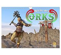 Welt der Orks (Wandkalender 2026 DIN A4 quer), CALVENDO Monatskalender: Ein Einblick in die Welt der Orks, die den meisten Menschen bisher verwehrt war.