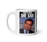 Weltbester Chef Tasse - The Office Dunder Mifflin - That's What She Said - Tasse à café 330 ml