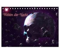 Welten der Nacht - Gothic und Dark Art (Tischkalender 2026 DIN A5 quer), CALVENDO Monatskalender: Wer die Schatten der Nacht durchstreift, kann die dunkle Seite anders sehen.