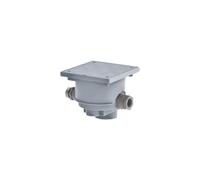 Weltico - Boite de Connexion ø 50 mm a Coller Gris pour Spot Piscine