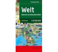 Weltkarte Für Kinder, 1:22.000.000, Gefaltet, Freytag & Berndt