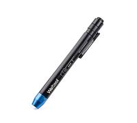 Weltool M6-BL Lampe Stylo, LED Stylo Lumières à double source de lumière au xénon avec clip pour inspection rapprochée, observation, 2 AAA