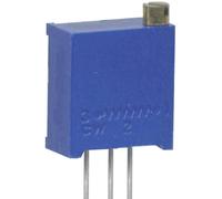 Weltron 001045026336 WEL3296-W-102-LF Potentiomètre variable 25 tours, in-line linéaire 0.5 W 1 kΩ 9000 °