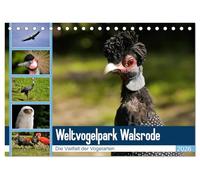 Weltvogelpark Walsrode - Die Vielfalt der Vogelarten (Tischkalender 2026 DIN A5 quer), CALVENDO Monatskalender: Vogelparks erhalten eine Vielfalt aussterbender Vögel.
