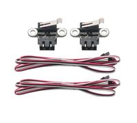 WELWIK Lot de 2 modules de commutateur de fin de course vertical mécanique pour imprimante 3D avec lumière de déclenchement, action momentanée à 3 broches, compatible avec 3018-PROVer/3018-MX3/3018