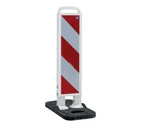 WEMAS Absperrtechnik WEMAS Barrière pliante blanche 750 mm pied noir RA1 R L Quantité:1